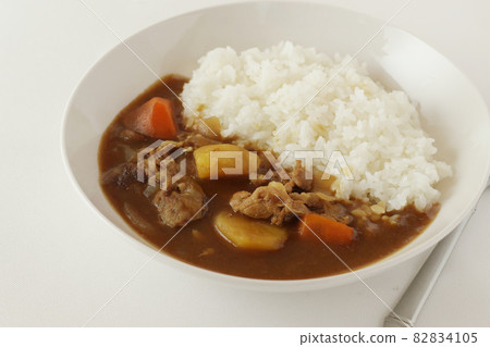 Pork booth curry rice (home cooking) Pork booth curry rice (home cooking) 82834105