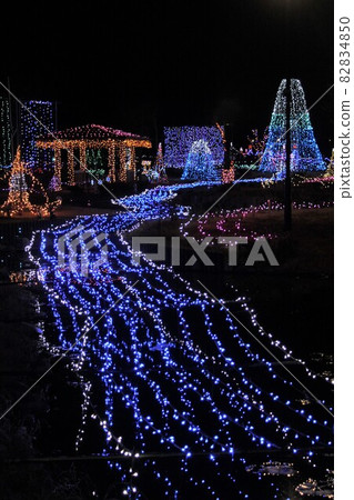 Fukaya City, Saitama Prefecture Seien Park Illuminations Fukaya City, Saitama Prefecture Seien Park Illuminations 82834850