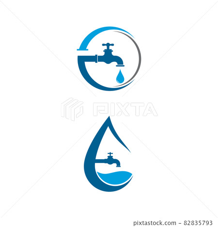 plumbing logo Vector icon design illustration plumbing logo Vector icon design illustration 82835793