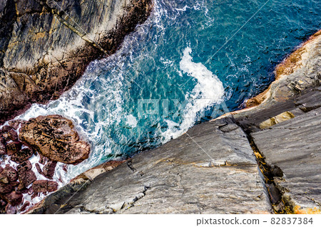 Aerial view of the coastline at Dawros in County Donegal - Ireland Aerial view of the coastline at Dawros in County Donegal - Ireland 82837384
