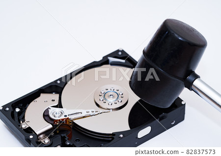 Hard disk data disposal destruction [storage device] 82837573