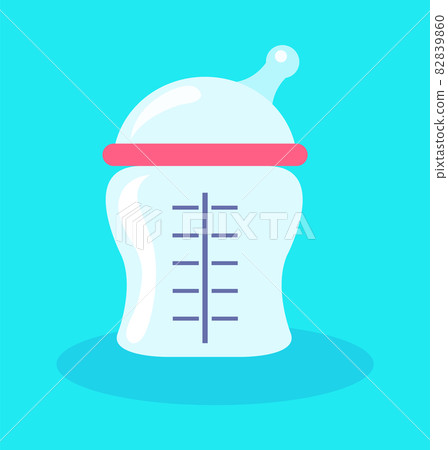 Feeding Bottle for Kids Poster Vector Illustration Feeding Bottle for Kids Poster Vector Illustration 82839860