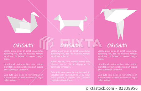 Origami Animal Collection, Vector Illustration Origami Animal Collection, Vector Illustration 82839956