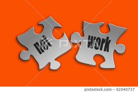 Network word on white puzzle Network word on white puzzle 82840737