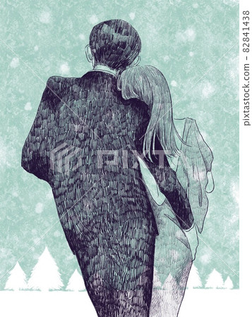 Nestling lovers / Christmas green Ver. 82841438