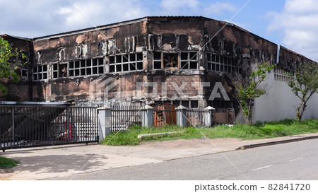 Fire Arson Building Damaged Fire Arson Building Damaged 82841720