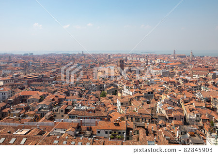 Panoramic view of Venice city with historic buildings Panoramic view of Venice city with historic buildings 82845903