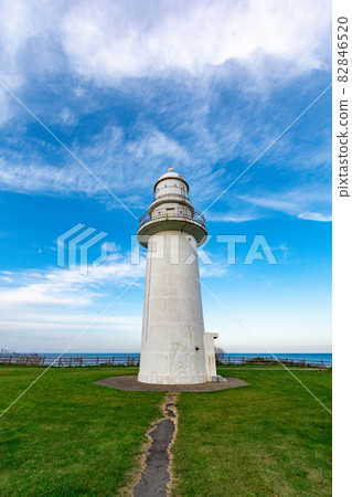 Cape Esan_Lighthouse_Lighthouse_Blue Sky_Cape Cape Esan_Lighthouse_Lighthouse_Blue Sky_Cape 82846520