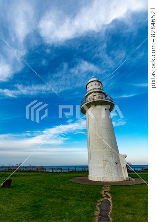 Cape Esan_Lighthouse_Lighthouse_Blue Sky_Cape 82846521