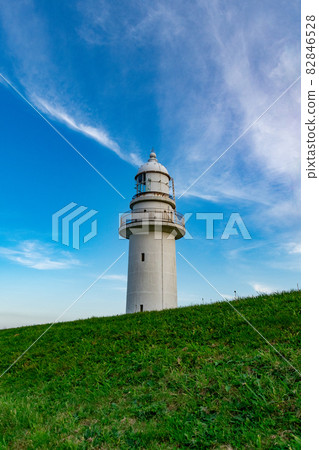 Cape Esan_Lighthouse_Lighthouse_Blue Sky_Cape Cape Esan_Lighthouse_Lighthouse_Blue Sky_Cape 82846528