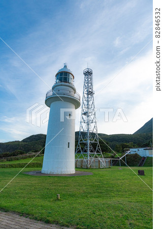 Cape Esan_Lighthouse_Lighthouse_Blue Sky_Cape Cape Esan_Lighthouse_Lighthouse_Blue Sky_Cape 82846532
