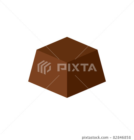 一粒巧克力的插圖 82846858