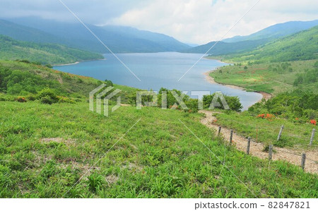 Gunma Prefecture, Nozori Lake Gunma Prefecture, Nozori Lake 82847821