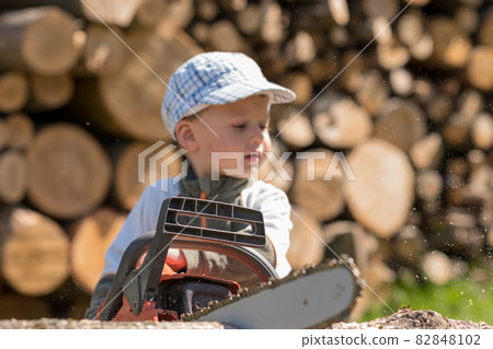 Beautiful baby boy with child face posing photographer Beautiful baby boy with child face posing photographer 82848102