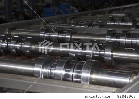 Rolling mill shafts for profiled sheet production Rolling mill shafts for profiled sheet production 82848965