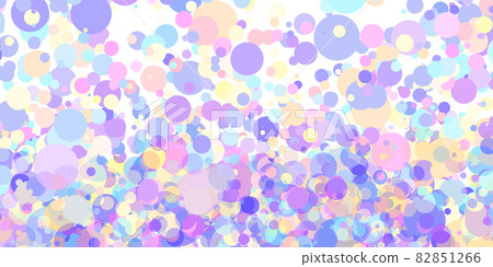 Light multicolor background, colorful vector texture with circles. Splash effect banner. Glitter dotted abstract illustration with blurred drops of rain. Pattern for web page, banner. Copy space Light multicolor background, colorful vector texture with circles. Splash effect banner. Glitter dotted abstract illustration with blurred drops of rain. Pattern for web page, banner. Copy space 82851266