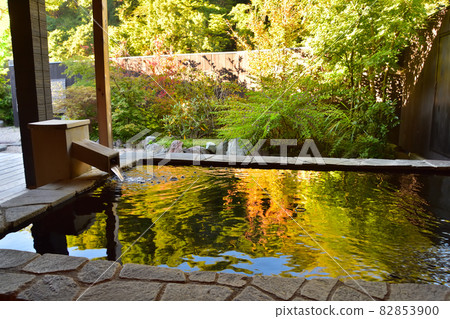 Blue sky garden open-air bath Blue sky garden open-air bath 82853900