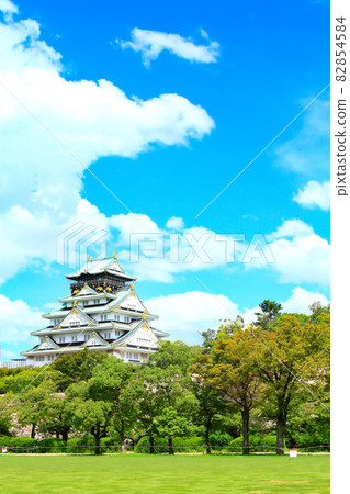 Scenery of Osaka City, Osaka Castle and its surroundings Scenery of Osaka City, Osaka Castle and its surroundings 82854584