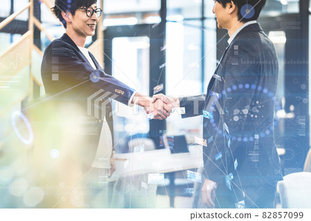 Business scene 82857099