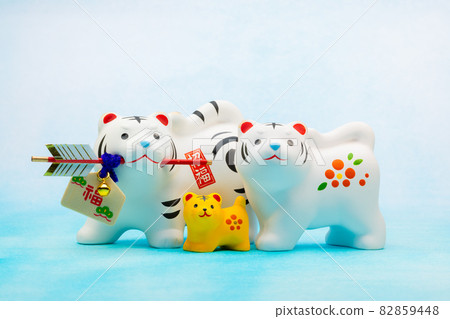 The Zodiac of 2022 is the material for the New Year's card of the Tiger Tiger. The Zodiac of 2022 is the material for the New Year's card of the Tiger Tiger. 82859448