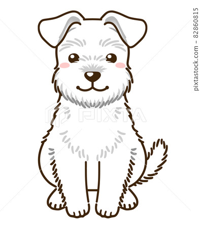 雪納瑞犬（白色） 82860815