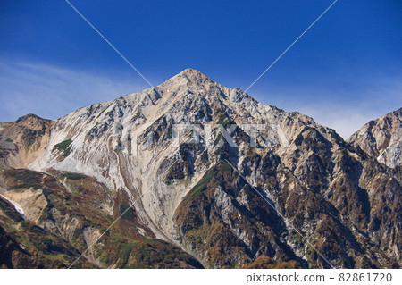 北阿爾卑斯的秋天,從八方根遠眺白馬三山 北阿爾卑斯的秋天,從八方根遠眺白馬三山 82861720