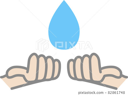 生命支持美麗的水圖像插圖 82861748