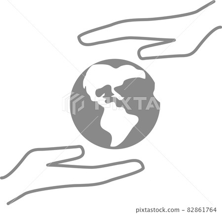 地球保護的生命支持圖像說明 82861764