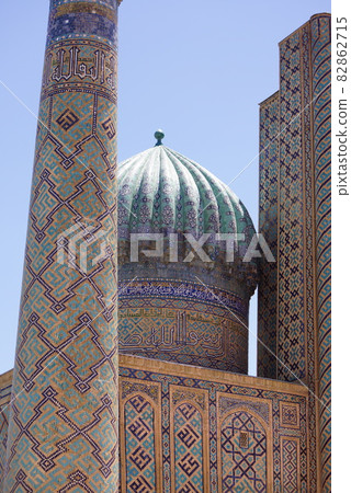 Shell dollar madrassa in Samarkand, Uzbekistan 82862715