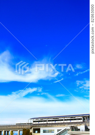 Scenery of Nagakute City, Ai-Chikyu Expo Memorial Park Station and Linimo 82863000