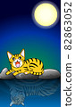 Is this cat a tiger? (vertical) 82863052