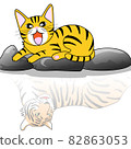 Is this cat a tiger? 82863053