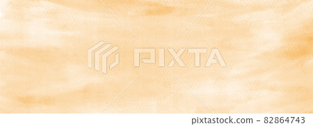 Handmade, organic painting. Burnt yellow pastel watercolor texture abstract panoramic banner background. Hi-res scanned file technique. Handmade, organic painting. Burnt yellow pastel watercolor texture abstract panoramic banner background. Hi-res scanned file technique. 82864743