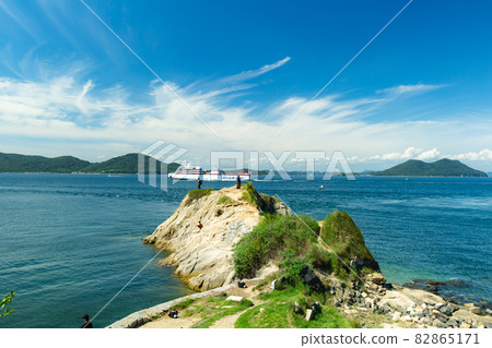 The northernmost landmark of Yashima, Nagasaki's nose 82865171