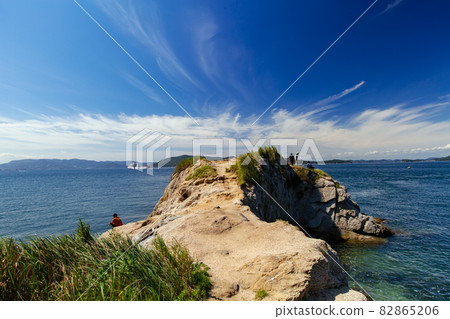 The northernmost landmark of Yashima, Nagasaki's nose 82865206