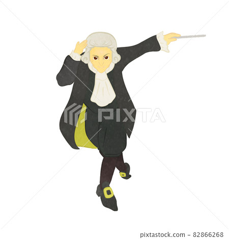 Illustration of a tutor in the first act of the Nutcracker Illustration of a tutor in the first act of the Nutcracker 82866268