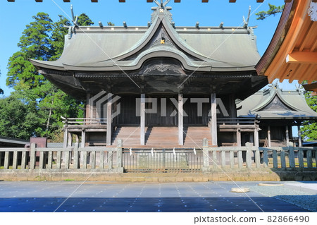 【熊本縣】晴天的阿蘇神社（一寺） 82866490