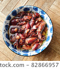 Firefly squid pickled in oil 82866957