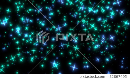Glittering image of cross particles - Stock Illustration [82867495] - PIXTA