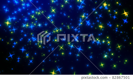 Glittering image of cross particles - Stock Illustration [82867501] - PIXTA