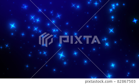 Glittering image of cross particles - Stock Illustration [82867503] - PIXTA