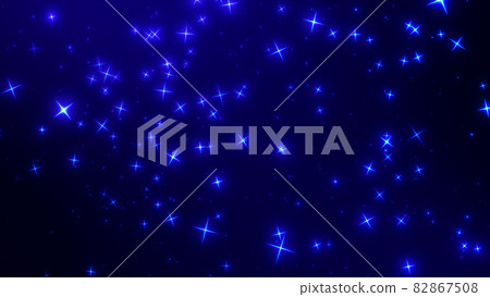 Glittering image of cross particles 82867508