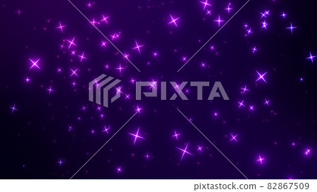 Glittering image of cross particles 82867509