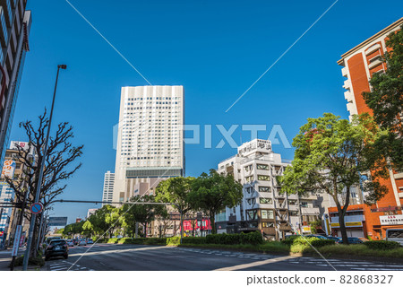 << Aichi Prefecture >> Nagoya cityscape around Kanayama Station << Aichi Prefecture >> Nagoya cityscape around Kanayama Station 82868327