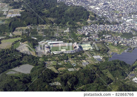 靜岡縣 IAI 體育場日本平附近的鳥瞰圖 82868766
