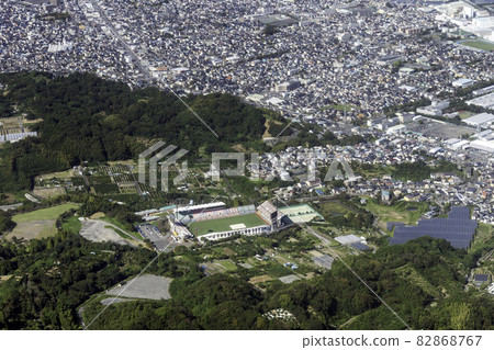 靜岡縣 IAI 體育場日本平附近的鳥瞰圖 靜岡縣 IAI 體育場日本平附近的鳥瞰圖 82868767