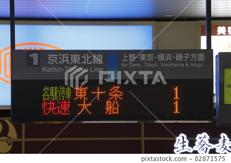 At Kawaguchi Station on the Keihin Tohoku Line, which is suspending large-scale operation (October 10, 2021) At Kawaguchi Station on the Keihin Tohoku Line, which is suspending large-scale operation (October 10, 2021) 82871575