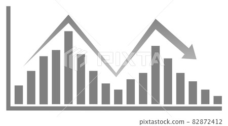 Material showing data aggregation with a bar graph 82872412