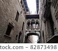 Old City of Barcelona 82873498
