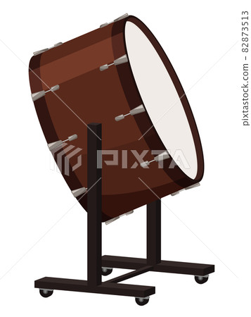 Bass drum illustration Bass drum illustration 82873513